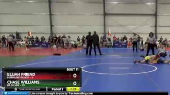 84 lbs Round 4 - Chase Williams, PA Silver vs Elijah Friend, Maryland BLACK
