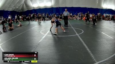 96 lbs Round 4 (6 Team) - Cam Davis, CP Wrestling vs Kolsen Miller, Rogue WC