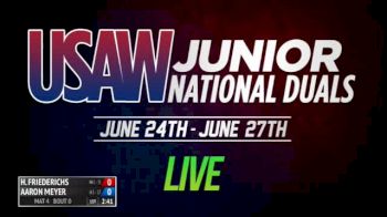 145 Round 1 Aaron Meyer (Iowa 1) vs. Hank Friederichs (Minnesota 1)