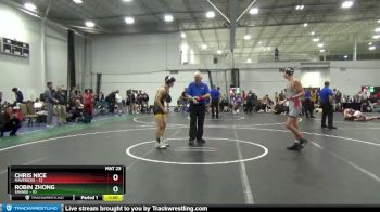 132 lbs Round 9 (10 Team) - Robin Zhong, Savage vs Chris Nice, Mavericks