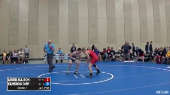 113 Round 3 Cameron Diep (Indiana) vs. Jakob Allison (Iowa 2)