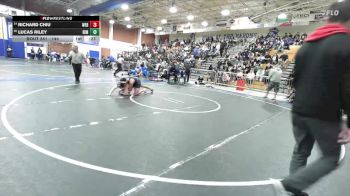 144 lbs Cons. Round 1 - Lucas Riley, Rim Of The World vs Richard Chiu, Webb