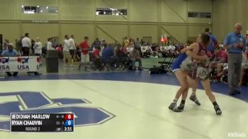 100 Round 2 Ryan Chauvin (Colorado) vs. Jedidiah Marlow (Ohio)