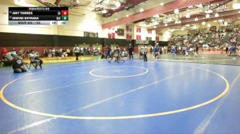 155 lbs Cons. Round 2 - Amy Torres, San Gorgonio vs Ninivei Estrada, Bloomington