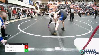 119 lbs Semifinal - Mason Denison, Team Tulsa Wrestling Club vs Joe Ketcher, Pryor Tigers