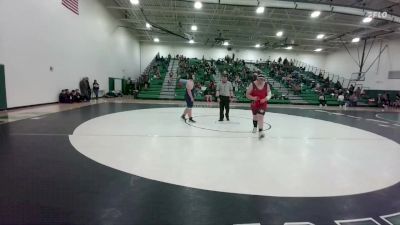 285 lbs Champ. Round 1 - Urijah Biebinger, Kemmerer vs Micah Trunkhill, Cody
