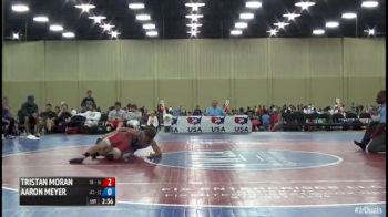 145 Round 2 Aaron Meyer (Iowa 1) vs. Tristan Moran (Oklahoma)