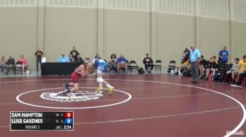 138 Round 2 Luke Gardner (Pennsylvania) vs. Sam Hampton (Missouri)