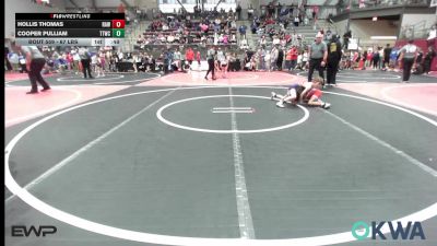 67 lbs Consi Of 4 - Hollis Thomas, Raw Wrestling Club vs Cooper Pulliam, Team Tulsa Wrestling Club