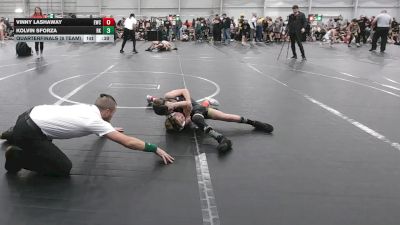 60 lbs Quarterfinals (8 Team) - Vinny Lashaway, Empyre WC vs Kolvin Sforza, Rising Kingz