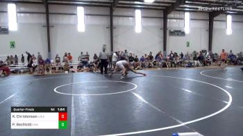 170 lbs Quarterfinal - Kabb Christensen, Legacy Elite vs Peyton Bechtold, King Select