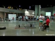 World Fitness Strongman Women's Axle Clean & Press