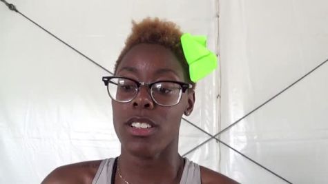 Shamier Little thinks she'll need to PR to win in hurdle final
