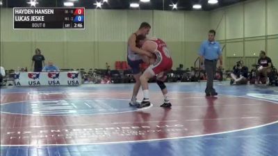 170lbs Match Lucas Jeske (Minnesota) vs. Hayden Hansen (Oklahoma)