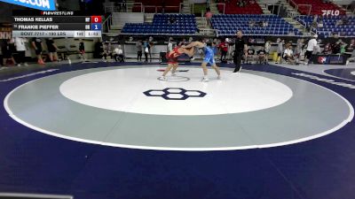 190 lbs Cons. Rd Of 32 - Thomas Kellas, NY vs Frankie Pieffer, OH