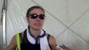 Bridget Franek after steeple final