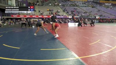 145 lbs Round 1 (16 Team) - Zionah Gardner, Adrian College vs Skyelynn Ripley, Pacific University