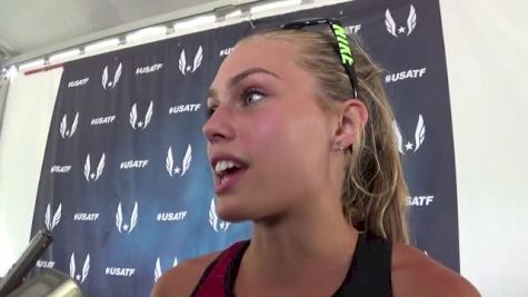 Colleen Quigley emotional after making Team USA in steeple