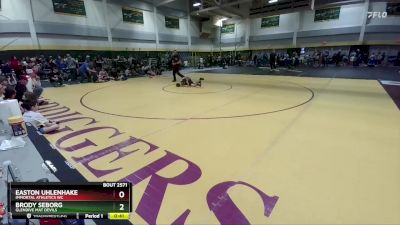 65 lbs Cons. Round 4 - Easton Uhlenhake, Immortal Athletics WC vs Brody Seborg, Glendive Mat Devils