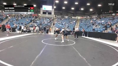 197 lbs Cons. Round 3 - Gaige Allen, Grand View (Iowa) vs Max Knard, Avila