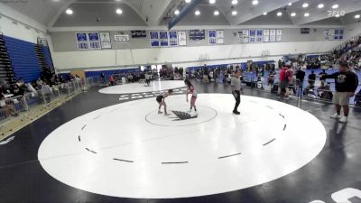100 lbs Quarterfinal - Isabella Millan, Grand Terrace vs Mikee Macahia, Artesia