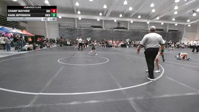 52 lbs Round 3 (8 Team) - Kade Jefferson, Grundy WC Black vs Champ Mayhew, Reaper WC