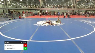 60 lbs Rr Rnd 4 - Killian Ohora, West Scranton vs Deaglan Harrison, Steel Valley Renegades