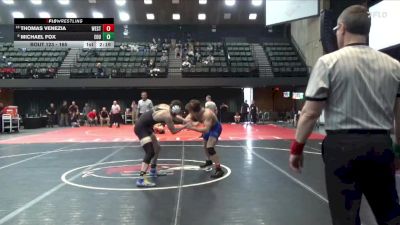 165 lbs Cons. Round 3 - Thomas Venezia, Westcliff vs Michael Fox, Eastern Oregon University (OR)