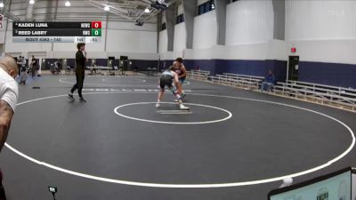 140 lbs 2nd Place Match - Reed Labry, Rebel Wrestling Club vs Kaden Luna, NB Elite Wrestling Club