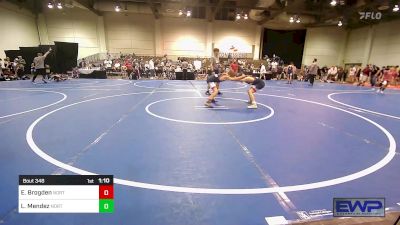 92 lbs Rr Rnd 5 - Eli Brogden, North DeSoto Wrestling Academy vs Luke Mendez, North DeSoto Wrestling Academy