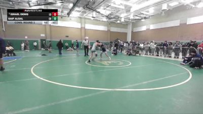 120 lbs Cons. Round 2 - Saif Alsal, Chino Hills vs Israel Denis, Los Osos