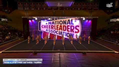 Texas Allstar Cheer and Dance - Thunder [2026 L1 Youth - D2 - Medium Day 1] 2026 NCA San Marcos Classic