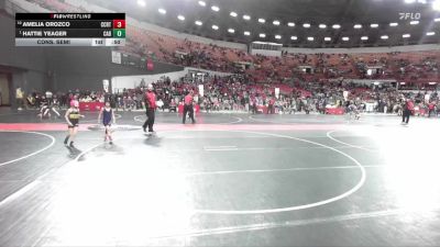 60 lbs Cons. Semi - Amelia Orozco, LAW vs Hattie Yeager, Cadott