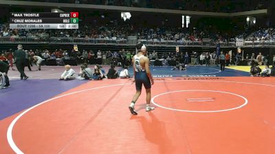 5A 150 lbs Semifinal - Max Trostle, Amarillo Caprock vs Cruz Morales, New Braunfels Long Creek