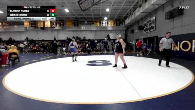 235 lbs Cons. Round 3 - Grace Romo, El Toro vs Mariah Nunez, Palm Desert