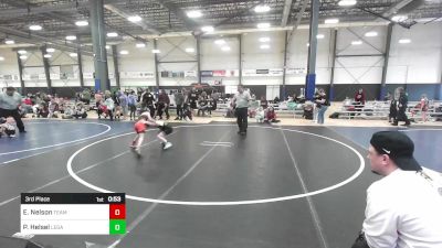 72 lbs 3rd Place - Edyn Nelson, Team Aggression vs Penelope Helsel, Legacy Elite