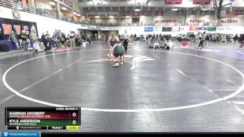 285 lbs Cons. Round 5 - Darrian Hoobery, Eastern Oregon University (OR) vs Kyle Anderson, Dickinson State (N.D.)