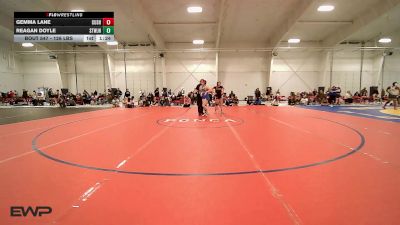 126 lbs Rr Rnd 3 - Gemma Lane, Cushing Girls vs Reagan Doyle, Stillwater Lady Pioneers JH