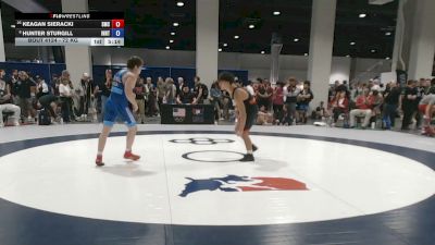 72 kg Champ. Rd Of 32 - Keagan Sieracki, Spartan Mat Club vs Hunter Sturgill, Indiana RTC