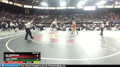 5A 220 lbs Semifinal - Eli Anderton, Highland vs Cash Weeks, Middleton