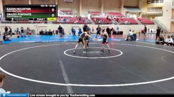 82-83 lbs Round 2 - Kason Mccotter, CORE Wrestling vs Orazio Portante, Mountaineer WC