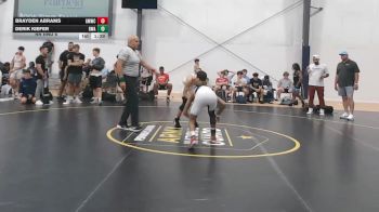 109 lbs Rr Rnd 6 - Brayden Abrams, Gold Medal WC - BHS vs Derik Kiefer, Roundtree Wrestling Academy - BHS