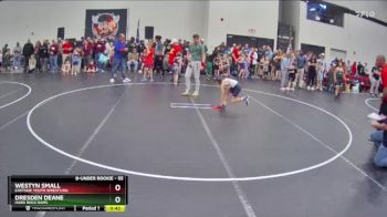 55 lbs Cons. Round 2 - Westyn Small, Eastside Youth Wrestling vs Dresden Deane, Hard Rock Rams