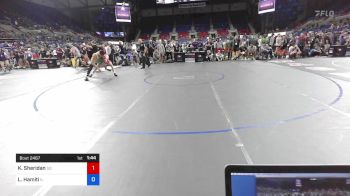 160 lbs Rnd Of 16 - Keenan Sheridan, South Dakota vs Luke Hamiti, Illinois