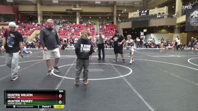 100 lbs Round 4 (6 Team) - Hunter Wilson, Victory vs Hunter Pankey, SlyFox Silver