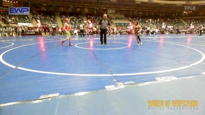 75 lbs Consi Of 16 #2 - Caizer McElroy, Garden City Ks vs Peyton Foos, Nixa Youth Wrestling