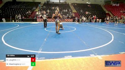 119-126 lbs Semifinal - Brant Laughlin, Seneca vs Michael Washington Jr, North Desoto Wrestling Academy