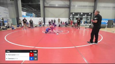 71 kg 5th Place - Reagan Ramadan, MGW Bittersweet Mint vs Hailly Demers, New England Trappers East