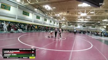 152 lbs Champ. Round 1 - Layne Alexander, Billings Central vs Dominic Subia, Spearfish