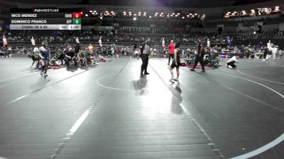 90 lbs Consi Of 8 #2 - Nico Mendez, Cordoba Trained vs Dominico Franco, Jefferson Township